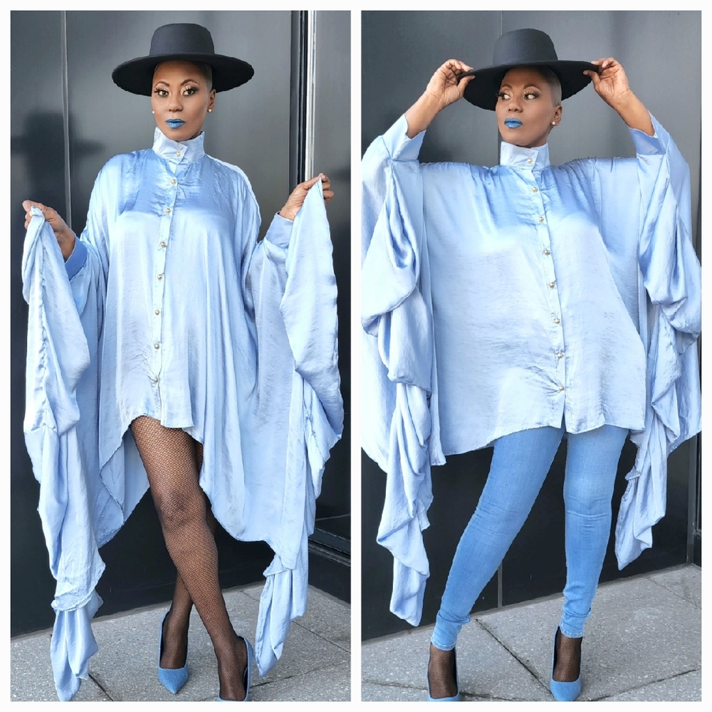OVERSIZE SHIRT DRESS